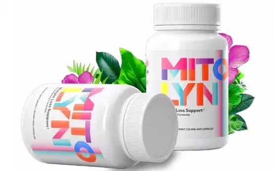 Mitolyn weight loss support review – featured bottle, branding, visually striking, mitolyn weight loss support review long-tail keyword prominent